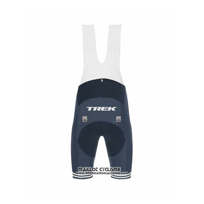 2021 Maillot Cyclisme Trek Segafredo Jaune Profond Bleu Manches Courtes et Cuissard